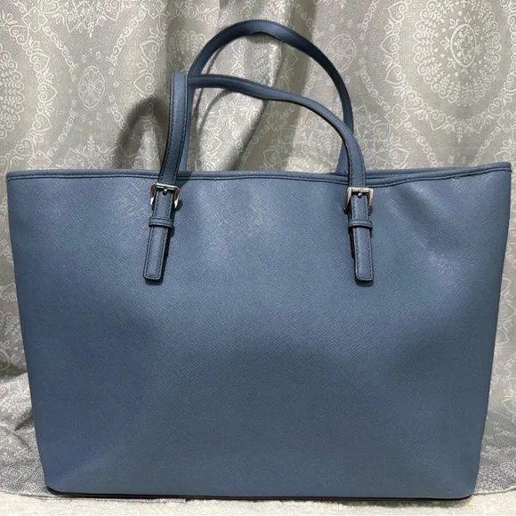 Michael Kors Slate Blue Tote and Wallet Set - Picture 6 of 15